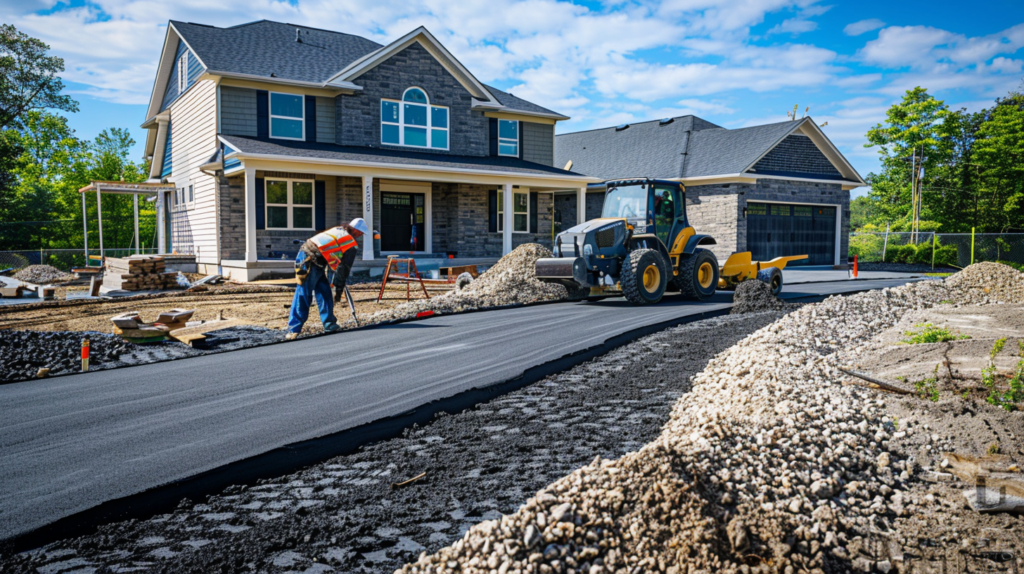 concrete one construction delaware residential concrete driveway contractor
